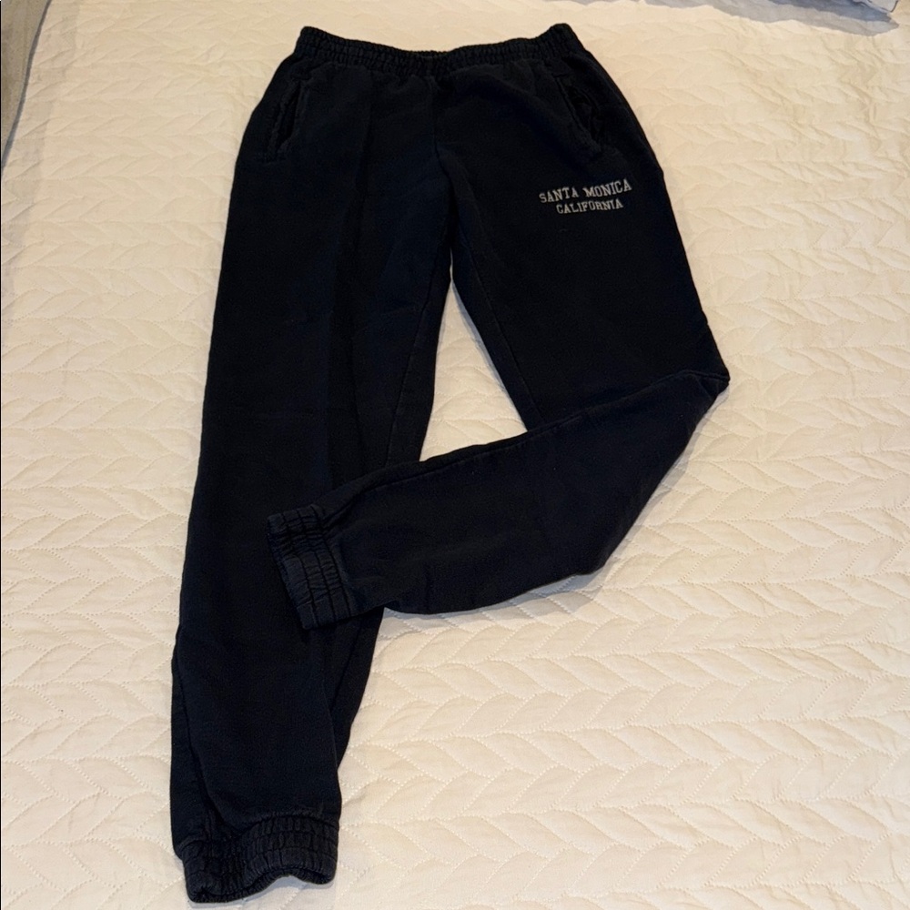 Brandy Melville navy blue  Track Pants vguc one size XS/S